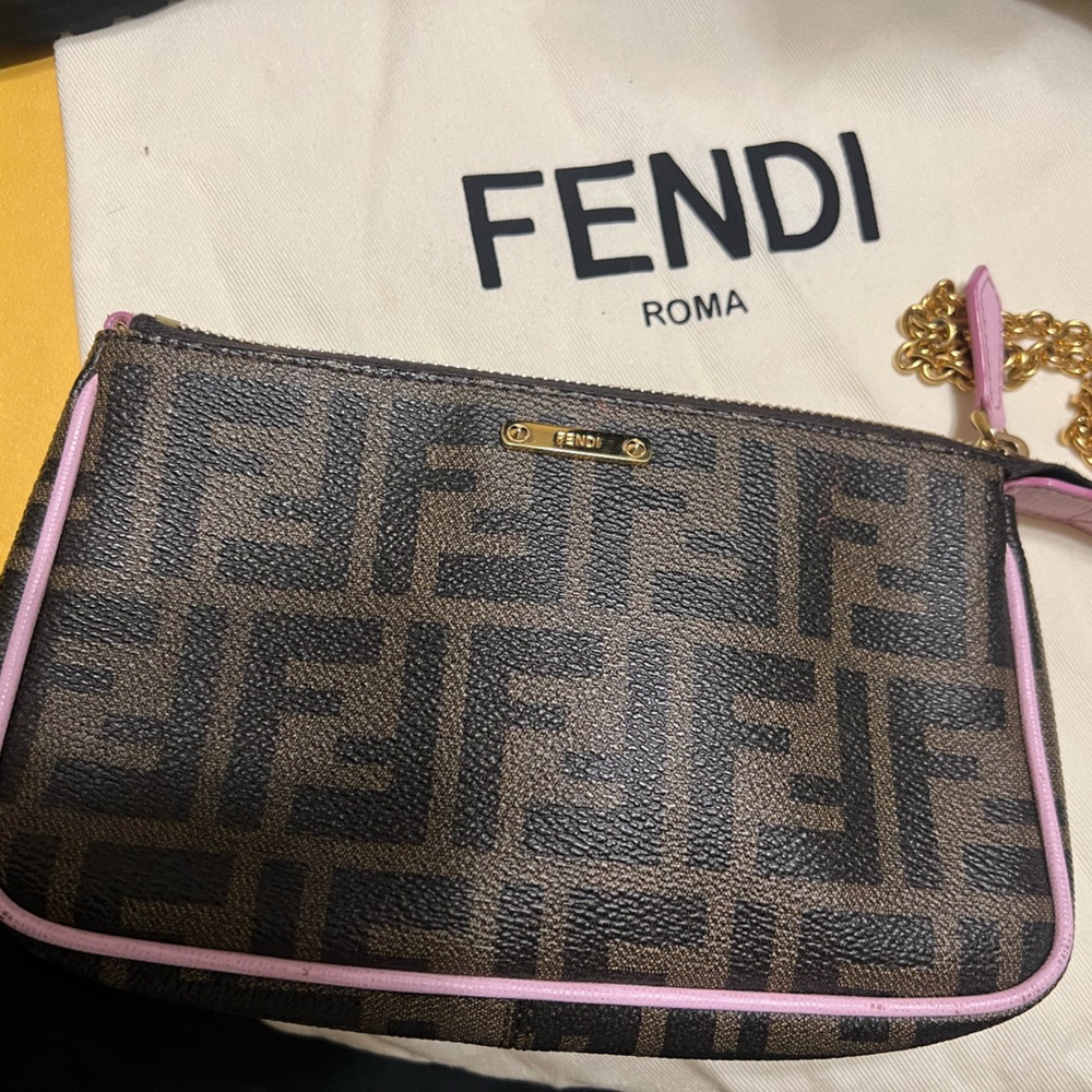 Authentic Fendi clutch